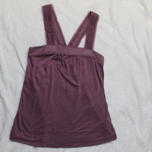 Banana Republic Purple Halter Top Sz S
